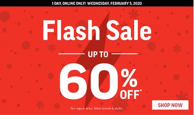 Sport Chek Canada Online Flash Sale: Save up to 60% Off Online Only