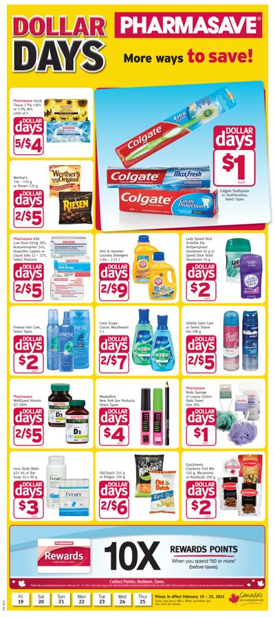 Pharmasave (West) Flyer February 19 to 25