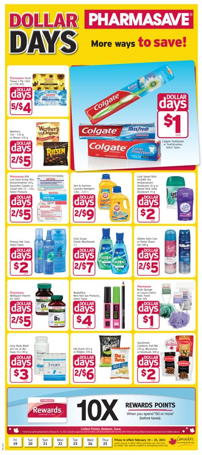 Pharmasave (ON) Flyer February 19 to 25