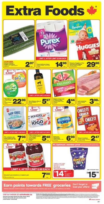 Extra Foods Flyer February 19 to 25