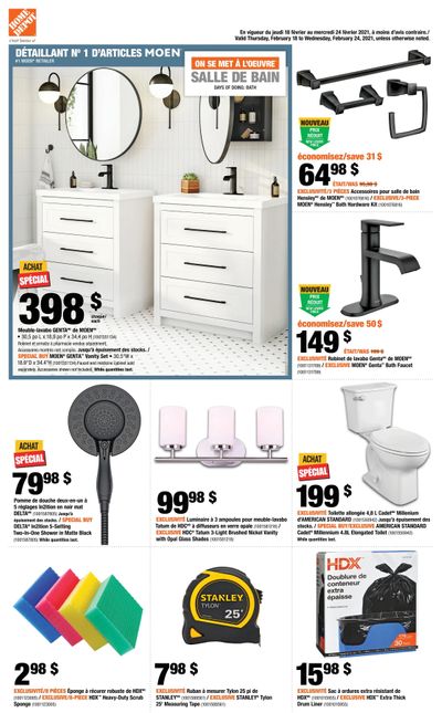 Home Depot (QC) Flyer February 18 to 24