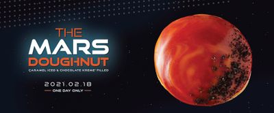 Krispy Kreme Canada Mars Doughnut Available Today Only!
