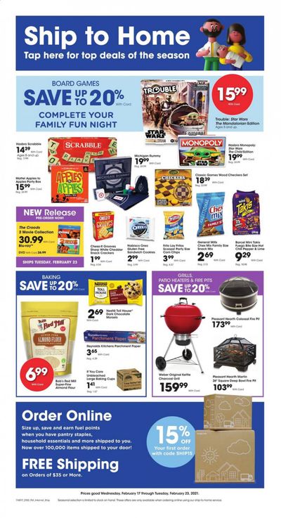 Baker's Weekly Ad Flyer February 17 to February 23