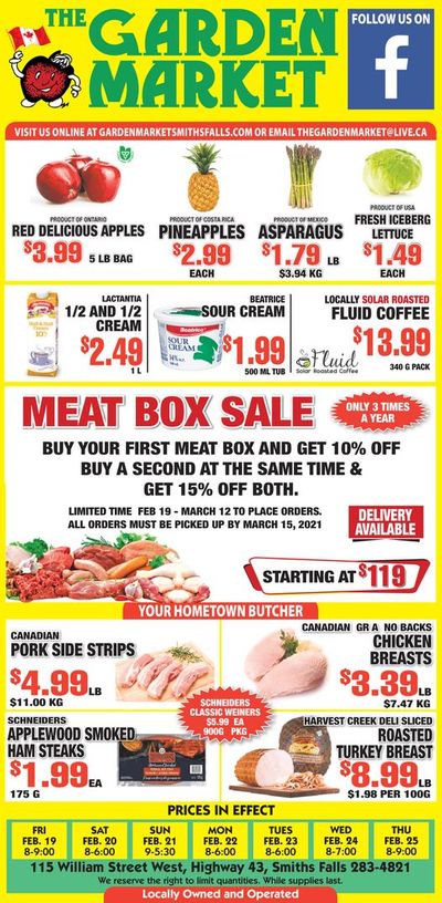 The Garden Market Flyer February 19 to 25