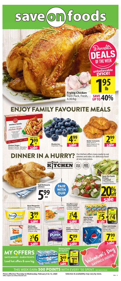 Save on Foods (BC) Flyer February 6 to 12