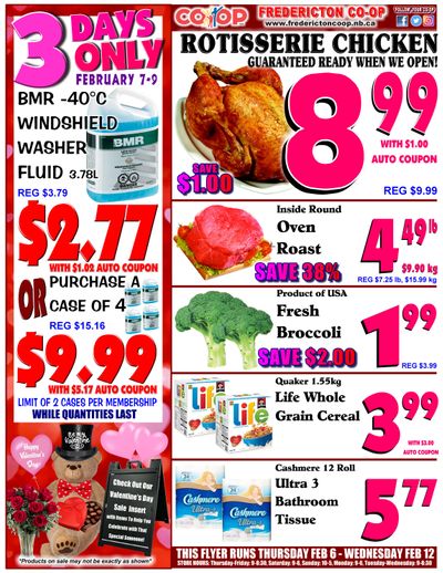 Fredericton Co-op Flyer February 6 to 12