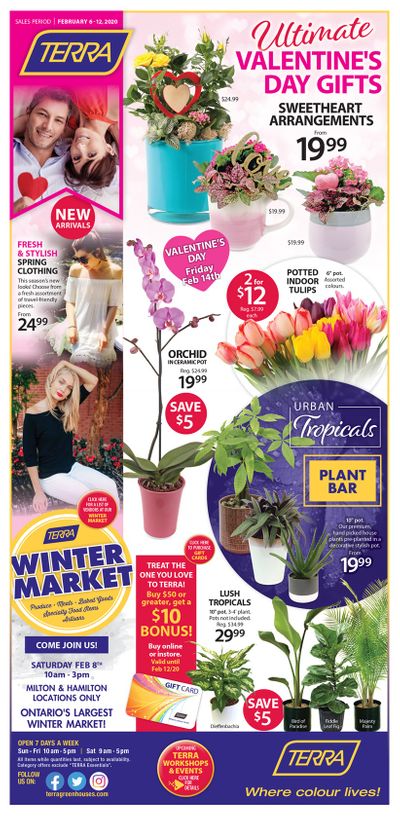 Terra Greenhouses Flyer February 6 to 12