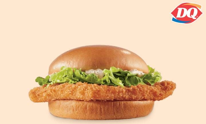 Wild Alaskan Fish Sandwich at Dairy Queen Wild Alaskan Fish Sandwich at Dairy Queen