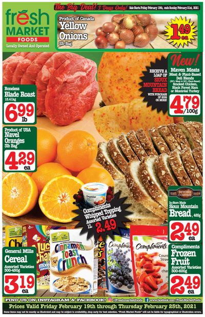 Fresh Market Foods Flyer February 19 to 25
