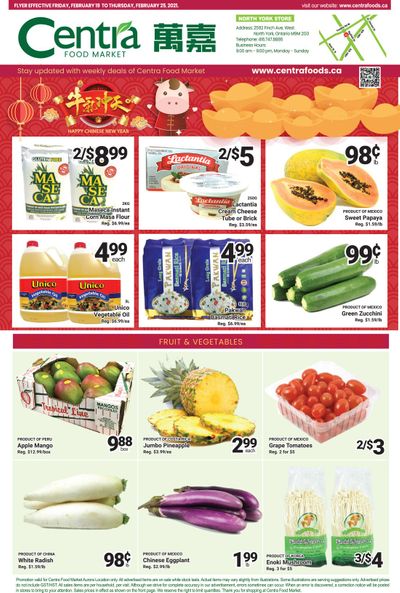 Centra Foods (North York) Flyer February 19 to 25