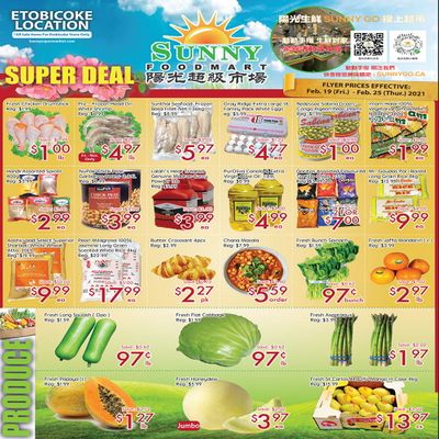 Sunny Foodmart (Etobicoke) Flyer February 19 to 25