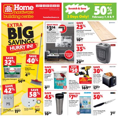 Home Hardware Building Centre (Atlantic) Flyer February 6 to 12