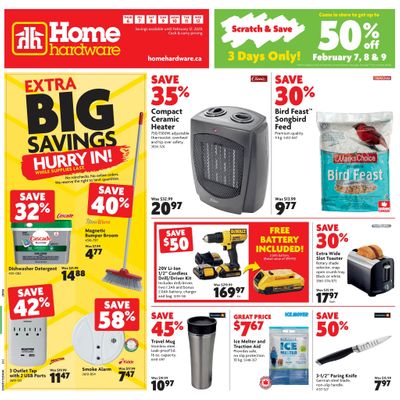 Home Hardware (Atlantic) Flyer February 6 to 12