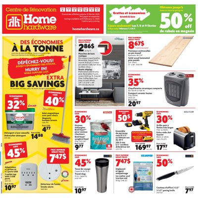 Home Hardware Building Centre (QC) Flyer February 6 to 12