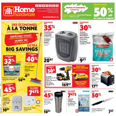Home Hardware (QC) Flyer February 6 to 12