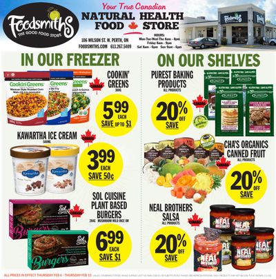 Foodsmiths Flyer February 6 to 13