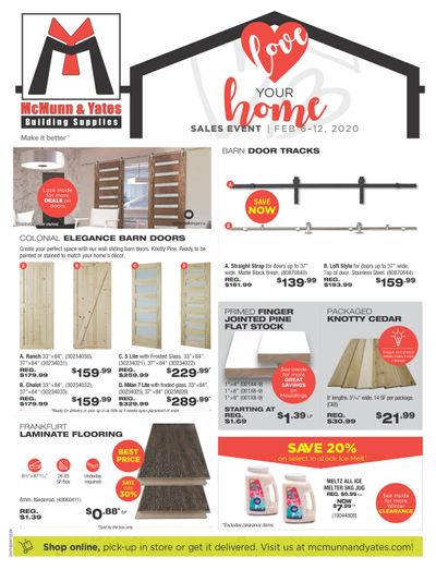 McMunn & Yates Building Supplies Flyer February 6 to 12