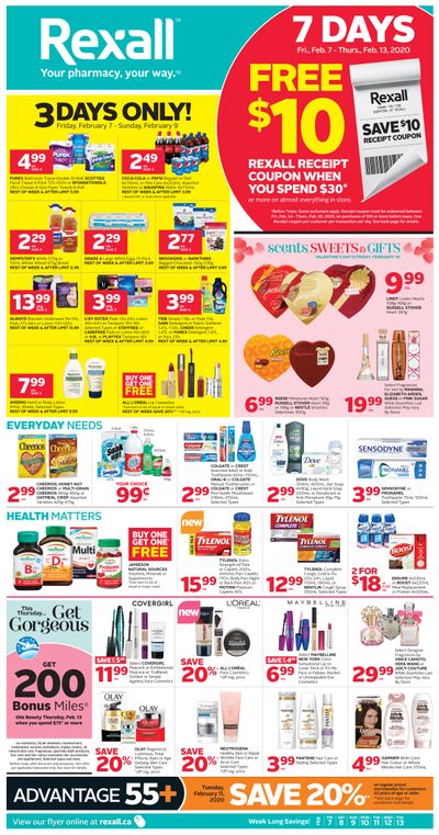 Rexall (West) Flyer February 7 to 13