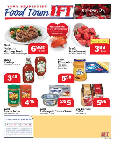 IFT Independent Food Town Flyer February 7 to 13