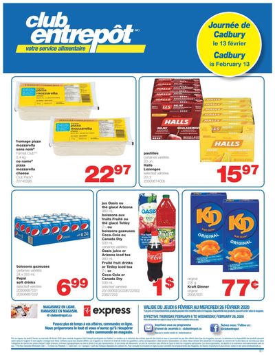 Wholesale Club (QC) Flyer February 6 to 26