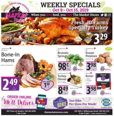 The Market Stores Flyer October 9 to 15