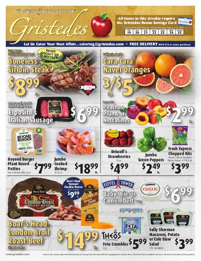 Gristedes Weekly Ad Flyer February 19 to February 25, 2021