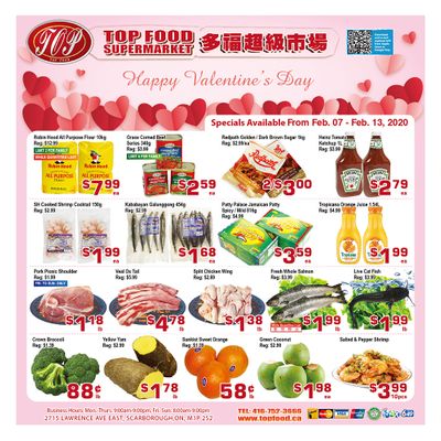 Top Food Supermarket Flyer February 7 to 13