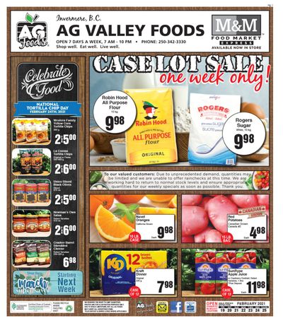 AG Foods Flyer February 19 to 25