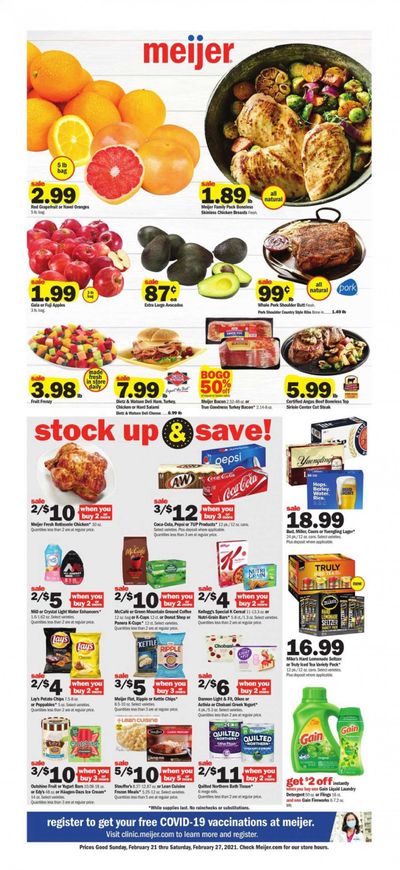 Meijer (OH) Weekly Ad Flyer February 21 to February 27