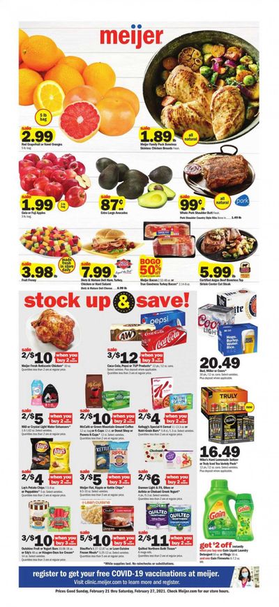 Meijer (WI) Weekly Ad Flyer February 21 to February 27