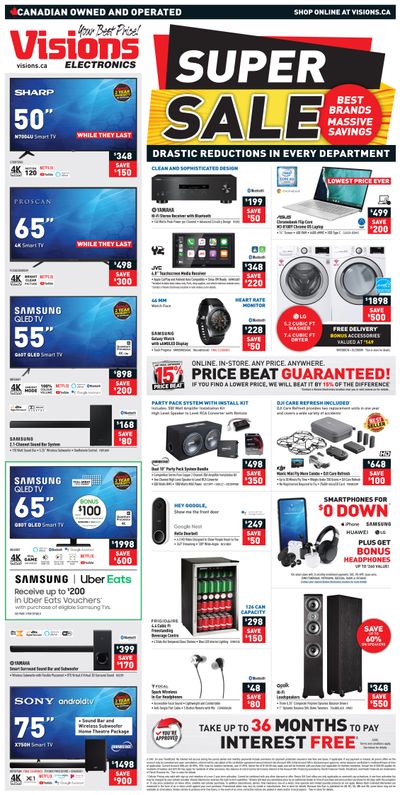 Visions Electronics Flyer February 19 to 25
