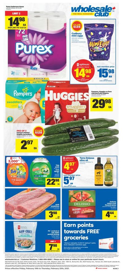 Real Canadian Wholesale Club Flyer February 19 to 25