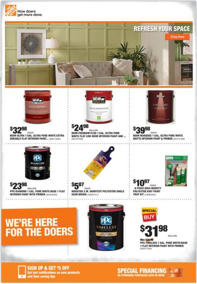 The Home Depot Weekly Ad Flyer February 18 to February 25