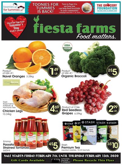 Fiesta Farms Flyer February 7 to 13