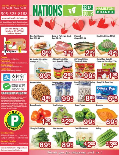Nations Fresh Foods (Hamilton) Flyer February 7 to 13