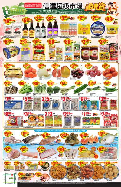 Btrust Supermarket (North York) Flyer February 7 to 13