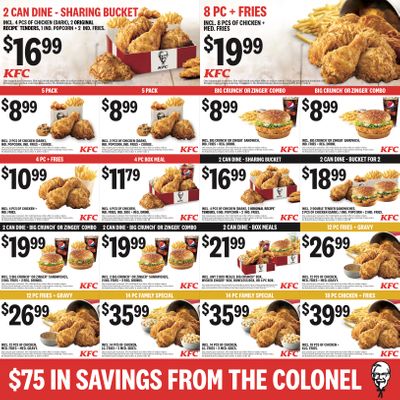 KFC Canada Coupons (YukonTerritory), until December 2, 2019