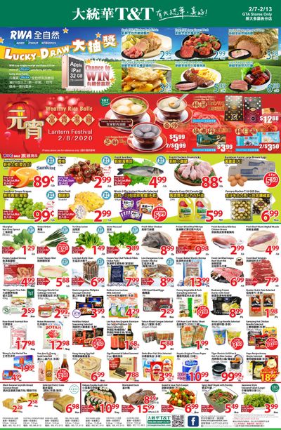 T&T Supermarket (GTA) Flyer February 7 to 13
