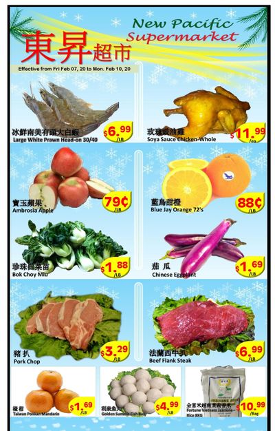 New Pacific Supermarket Flyer February 7 to 13