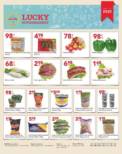 Lucky Supermarket (Winnipeg) Flyer February 7 to 13