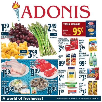 Adonis (ON) Flyer October 10 to 16