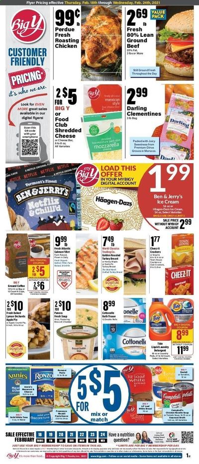 Big Y (MA) Weekly Ad Flyer February 18 to February 24