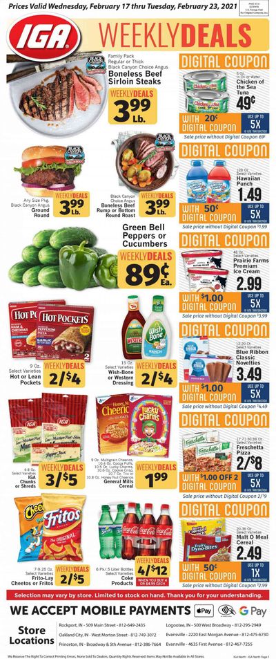 IGA Weekly Ad Flyer February 17 to February 23