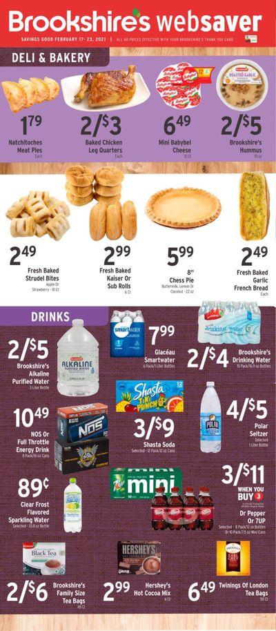 Brookshires Weekly Ad Flyer February 17 to February 23