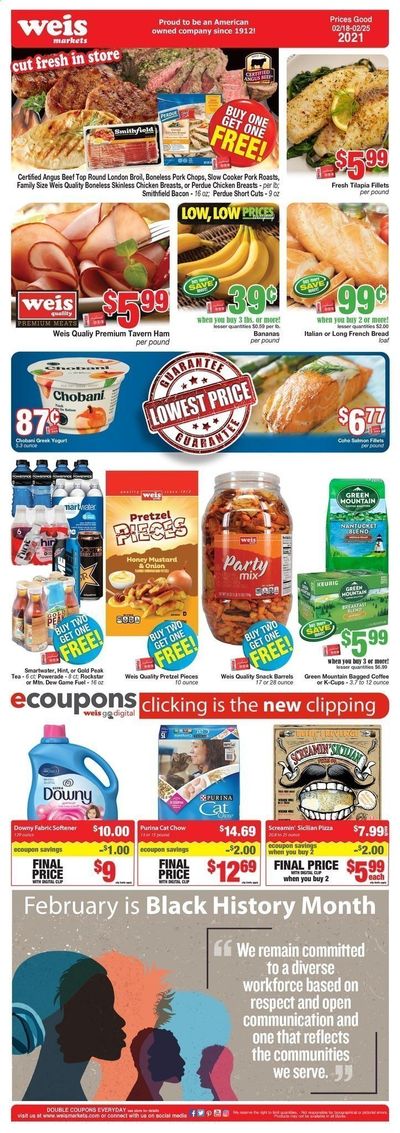 Weis Weekly Ad Flyer February 18 to February 25