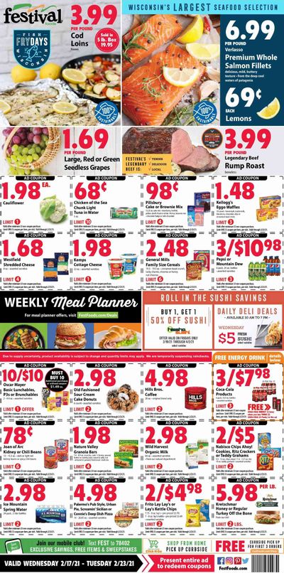 Festival Foods Weekly Ad Flyer February 17 to February 23