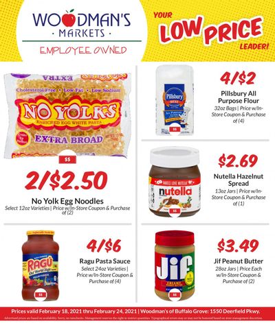 Woodman's Markets (IL, WI) Weekly Ad Flyer February 18 to February 24