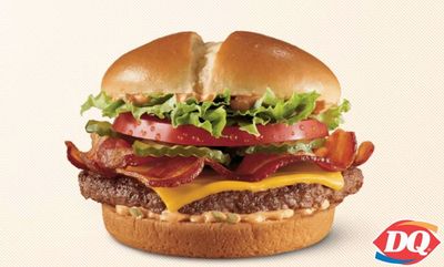 Ultimate Grillburger at Dairy Queen
