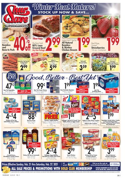 Gerrity's Supermarket Weekly Ad Flyer February 21 to February 27, 2021