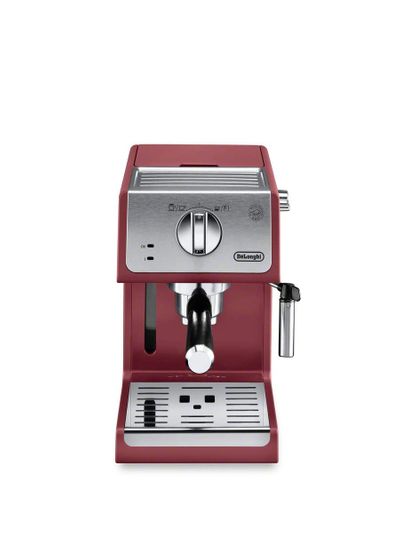Delonghi ECP3220R 15 Bar Espresso Machine with Advanced Cappuccino System Red On Sale for $166.35 at Amazon Canada